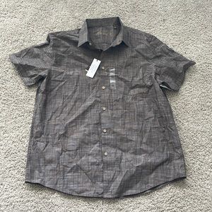 Tasso Elba XXL Short Sleeve Casual Button Up- BRAND NEW.